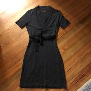 The Limited Grey sweater dress